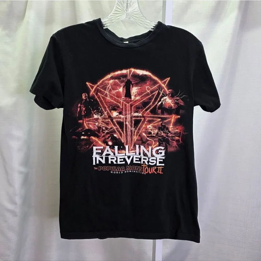 Falling In Reverse Popular Monster Ronnie Radke Tour Tee Size Small